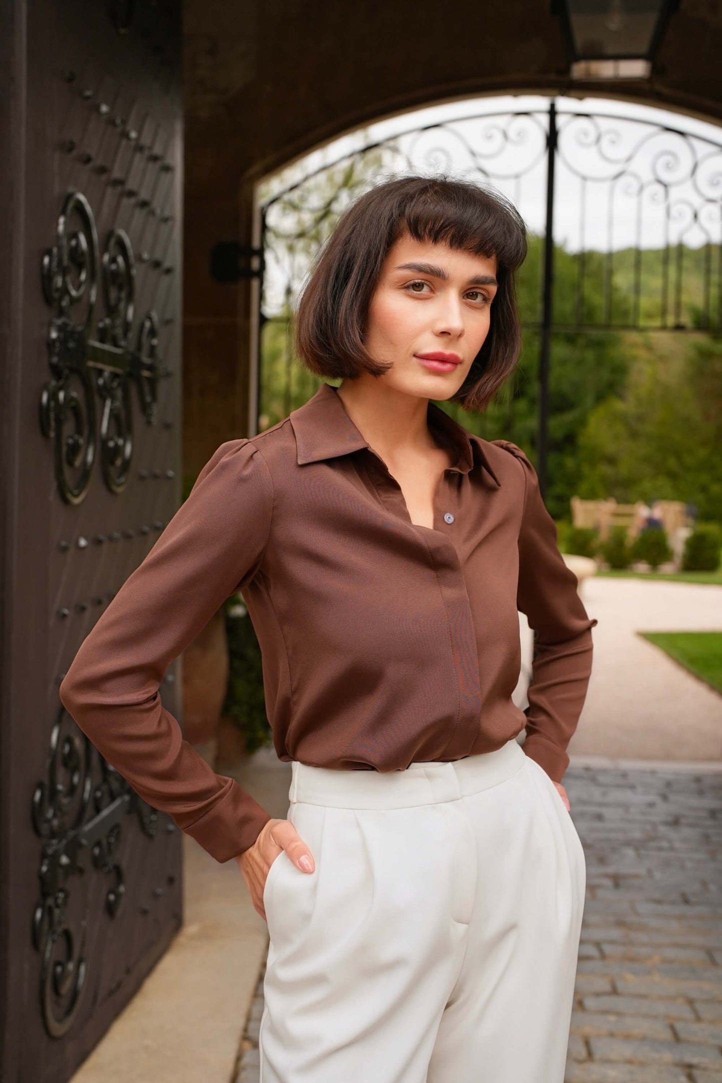 Alexandra Silk Blouse