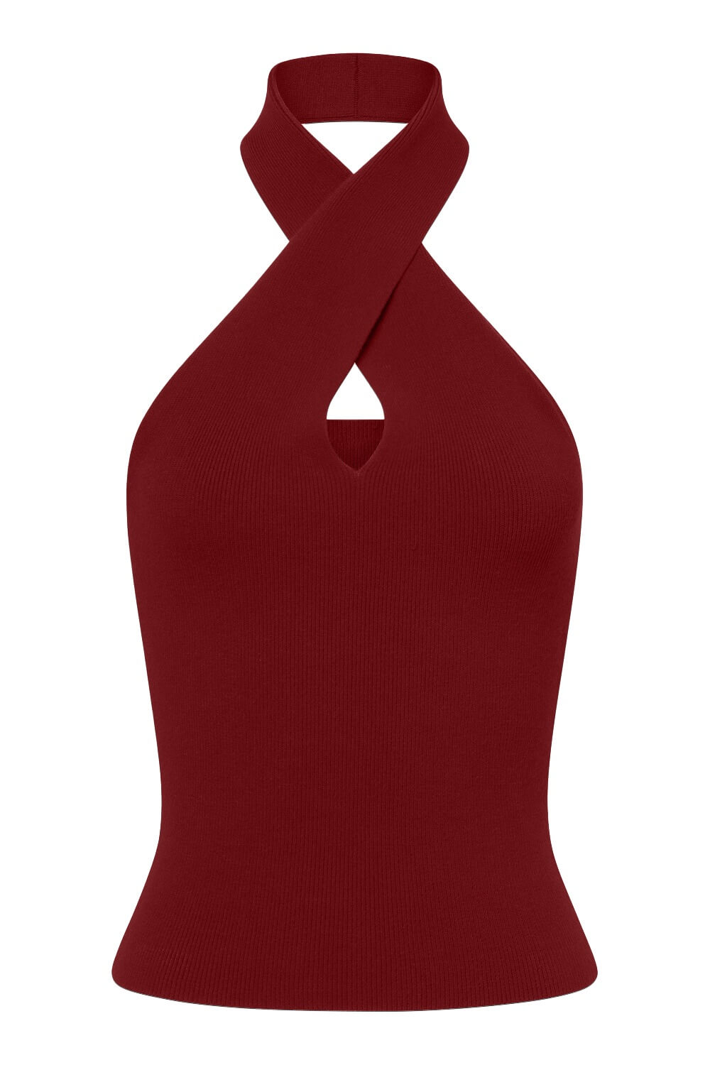 Amanda Halter Knit Top