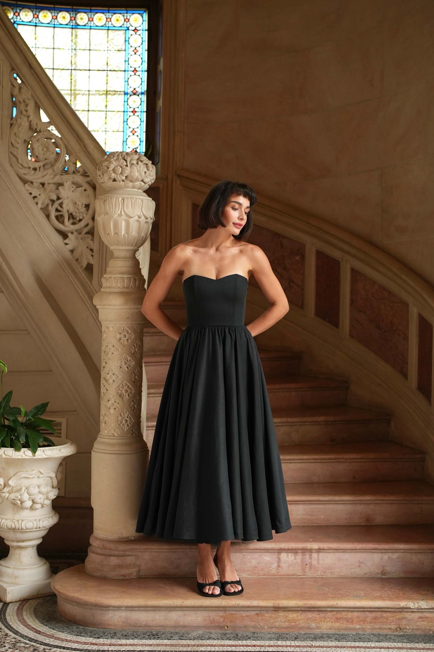 Annabeth Strapless Dress