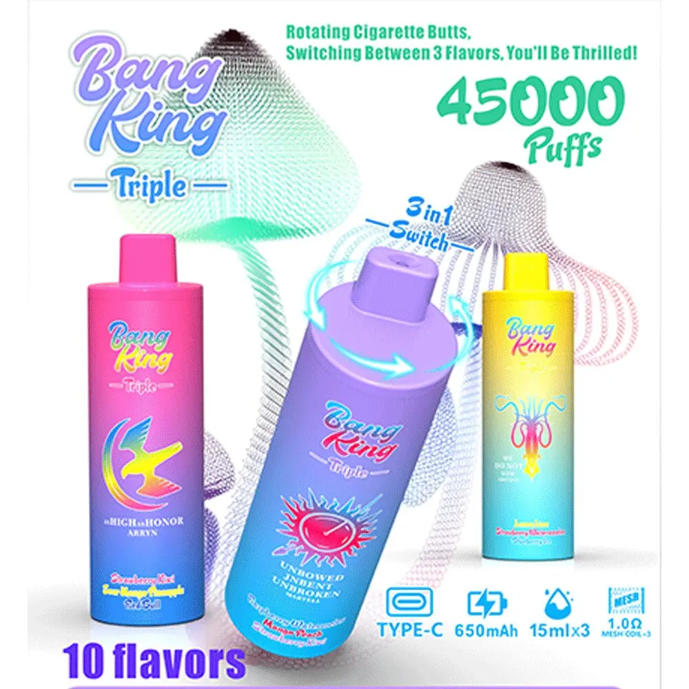24h-vape-bang-king-triple-45000-45k-puffs-main-image-jpg.webp Bang King Triple 45000 Puffs - Egyszeri Vape nagykereskedelemben - Image 1