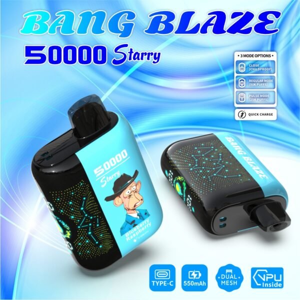 Bang Blaze Starry 50000 Puffs – Menj tovább, pörögj hosszabban!
