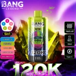 Bang Legend 120K Puffs – 5 az 1-ben Vaping, 120,000 Puff és Több Íz - Image 2