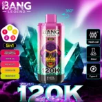 Bang Legend 120K Puffs – 5 az 1-ben Vaping, 120,000 Puff és Több Íz - Image 8