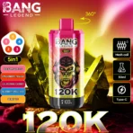 Bang Legend 120K Puffs – 5 az 1-ben Vaping, 120,000 Puff és Több Íz - Image 10