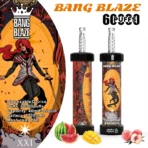 Bang Blaze 60K Shisha | 60,000 Slukk és kristálytiszta egyszer használatos vape - Image 8