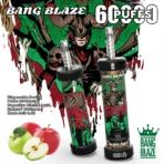 Bang Blaze 60K Shisha | 60,000 Slukk és kristálytiszta egyszer használatos vape - Image 3