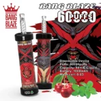Bang Blaze 60K Shisha | 60,000 Slukk és kristálytiszta egyszer használatos vape - Image 2