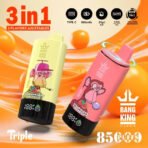 Bang King Triple 85000 Puffs - 3 az 1-ben egyszer használatos e-cigaretta 85,000 slukkal - Image 6