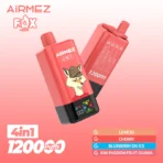 Airmez FOX 4IN1 120k Eldobható Vape Device 120000 Fújás - Image 5